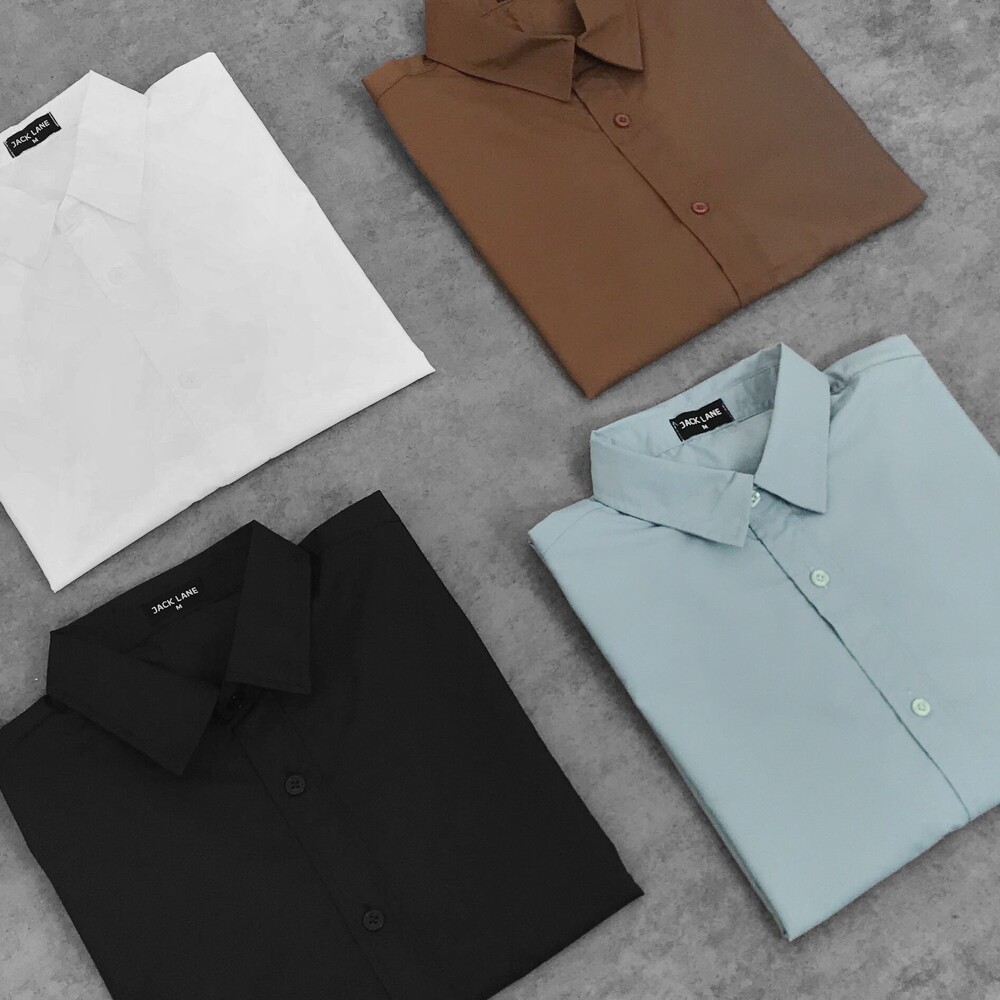 Áo sơmi Relax Basic, JACKLANE , Áo sơmi dài tay Unisex Jack Lane | BigBuy360 - bigbuy360.vn