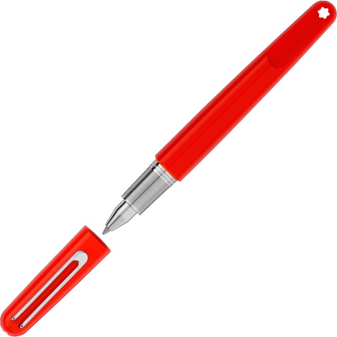 Hàng Mới Về Bút Bi Montblanc Tự Cuộn 2022 Màu Đỏ San Hô