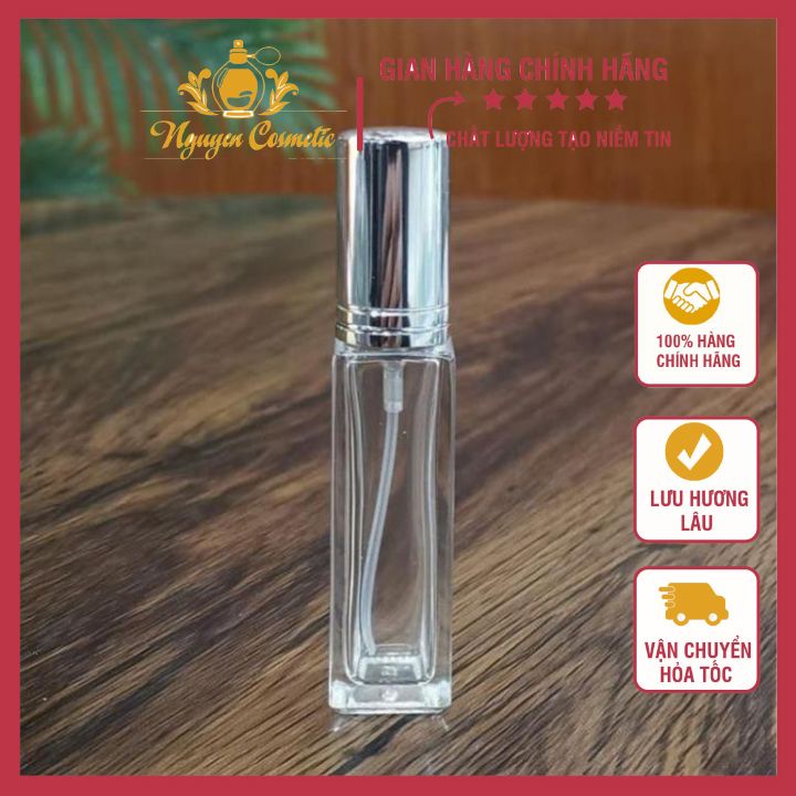 Chai lọ chiết nước hoa thủy tinh 5ml 10ml 20ml 30ml 50ml đựng nước hoa