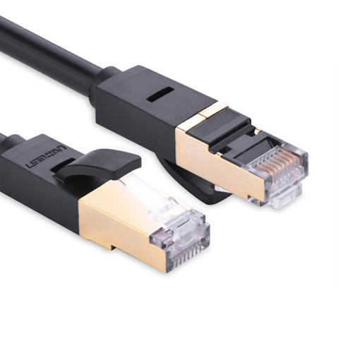 Cáp mạng đúc sẵn Cat7 dài 10m dẹt Ugreen 11273 - Hàng chính hãng