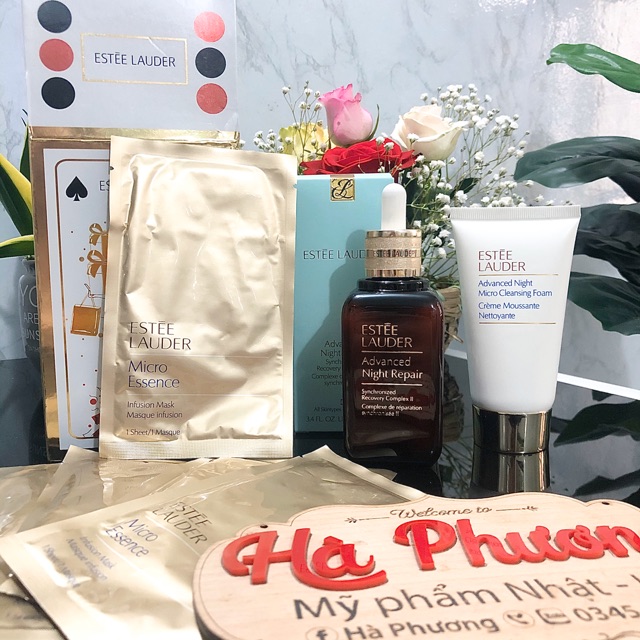 Set dưỡng da Estee Lauder 3 món chuẩn AUTH