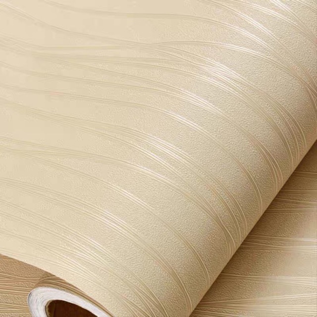 Giấy dán tường decal trơn sóng cuộn 60cm x 10m