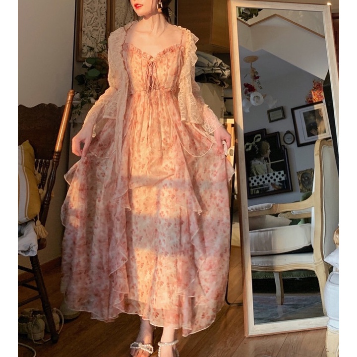 Váy tầng xoè hoa nhí Blovelan 👗💜CHAT VỚI SHOP ĐỂ LÊN ĐƠN