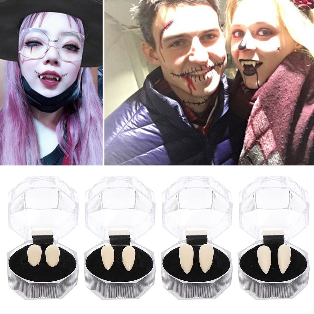 Răng Nanh Giả Dùng Hóa Trang Ma Cà Rồng Cho Lễ Halloween