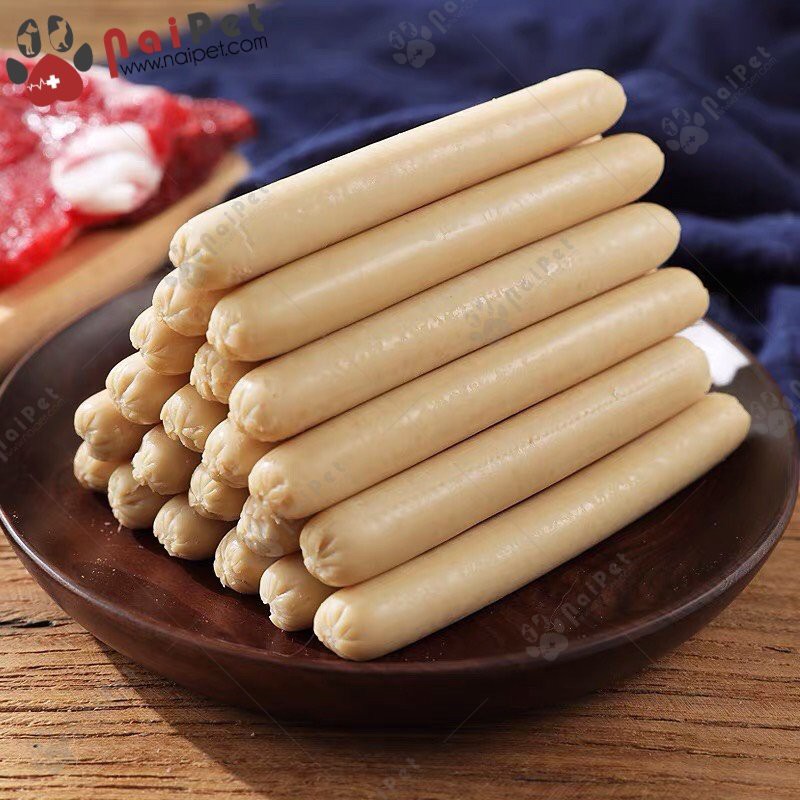 Xúc Xích Dinh Dưỡng Thức Ăn Dành Cho Chó Mèo Treats 450g Gói 15gx30c