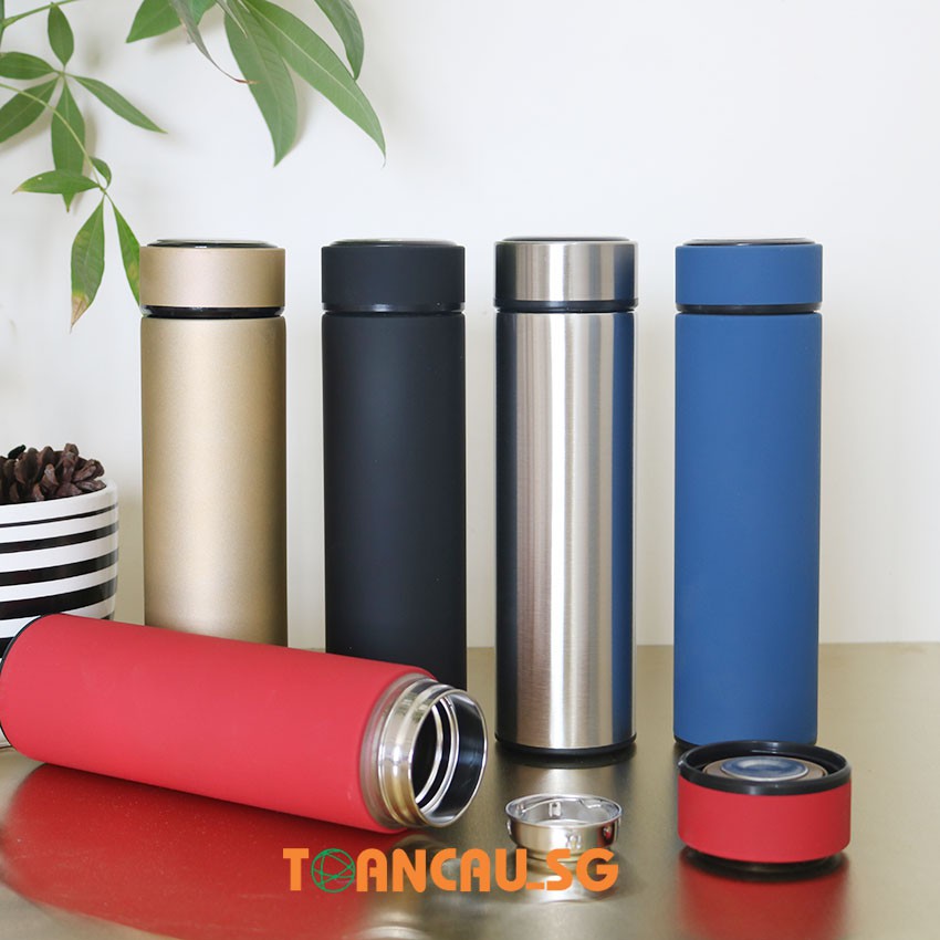Bình giữ nhiệt inox 304 - Bình nước giữ nhiệt inox 500ml Cao cấp giữ nóng lạnh