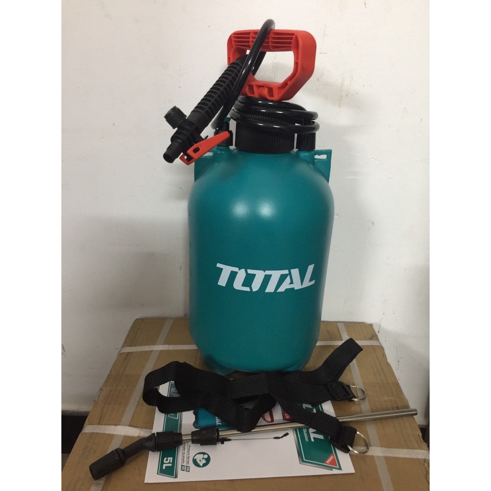 Bình xịt tưới cây 5L 8L Total THSPP3051 - THSPP30502 - THSPP3081 - Có van an toàn - Dây đeo tiện dụng