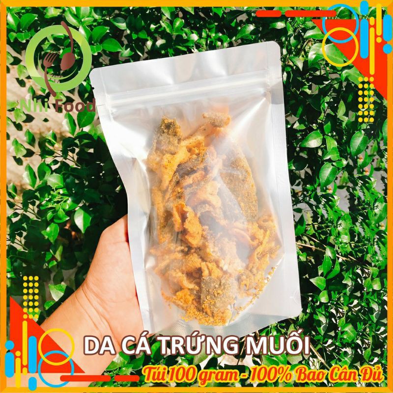 Da Cá Trứng Muối Hủ 250G Và Túi 100G