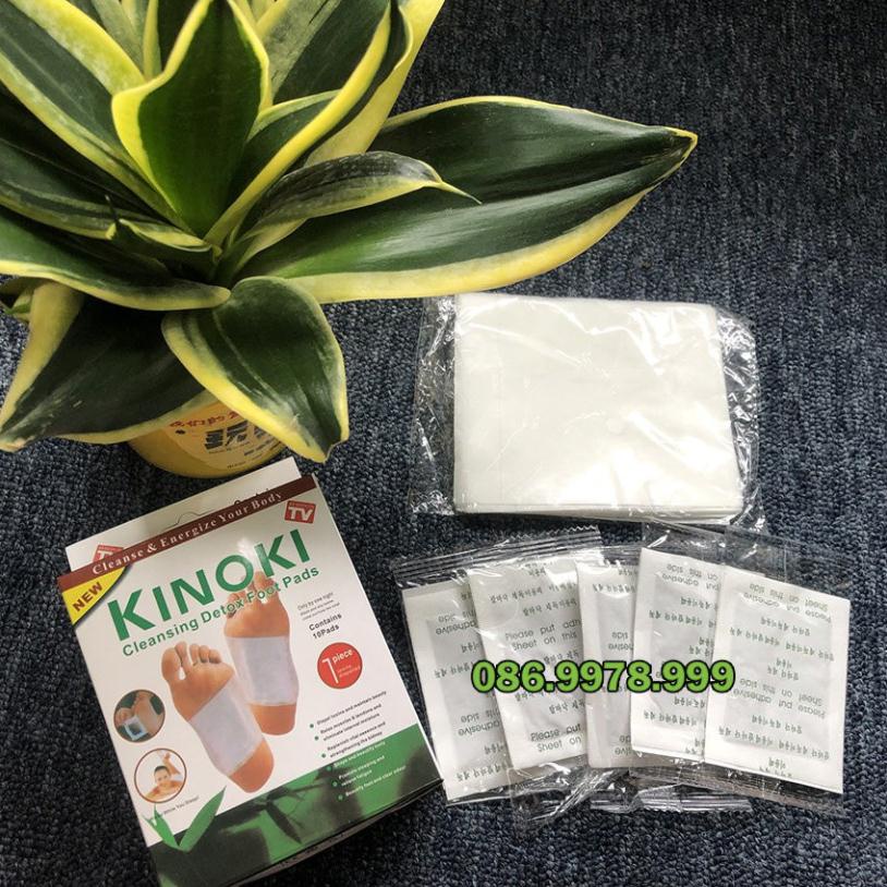 Miếng dán thải độc chân KINOKI 💖SIÊU SALE💖 Combo 2 miếng dán chân Nhật Bản, giúp ngủ ngon, massage chân | BigBuy360 - bigbuy360.vn