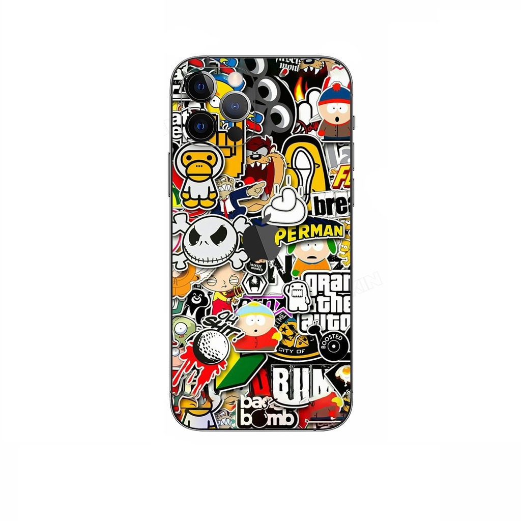 Hình sticker cute chống thấm nước dễ thương dán mũ bảo hiểm xe laptop vali sổ bình nước 7 viên ngọc rồng