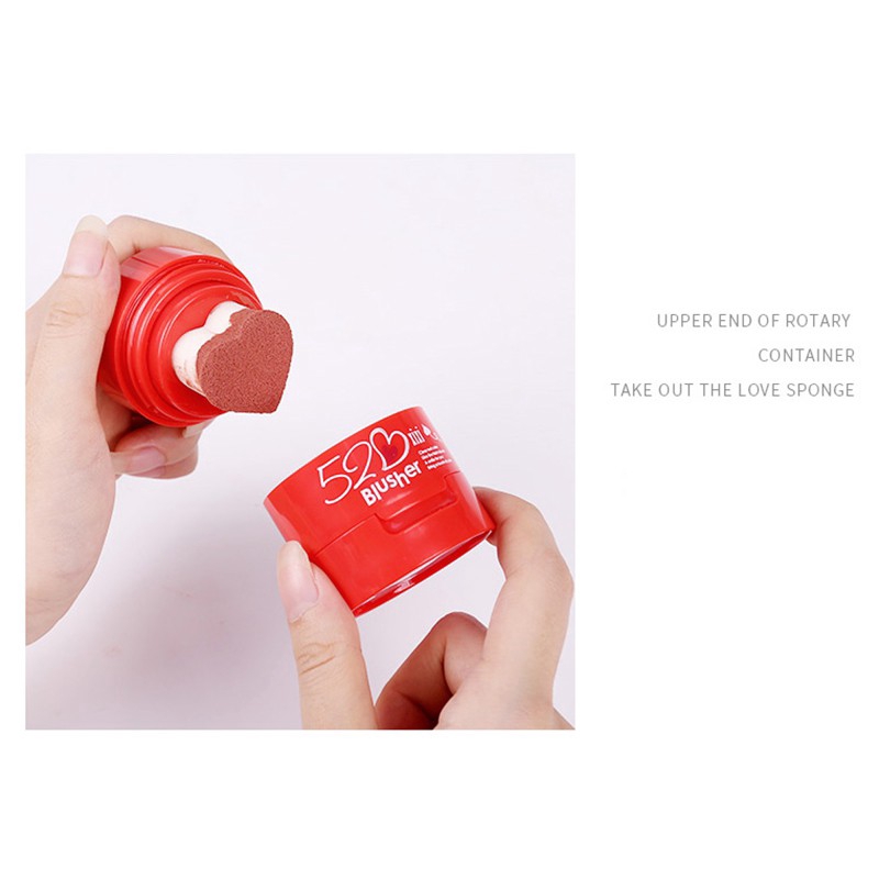 Má hồng XIXI dạng cushion lâu trôi hình trái tim trọng lượng 12g | BigBuy360 - bigbuy360.vn