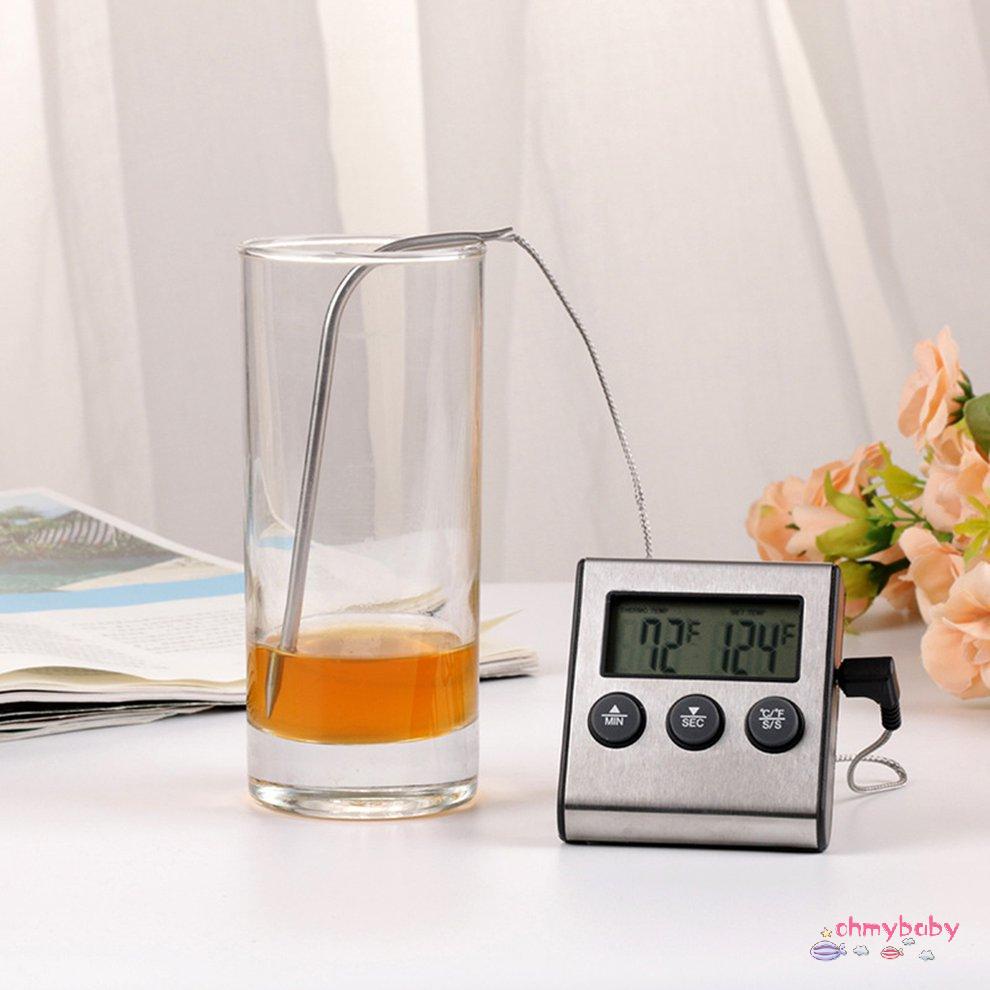 Tp700 Kỹ thuật số Từ xa Thực phẩm Không dây Nhà bếp Đầu dò Nhiệt kế Cho BBQ [8/3]