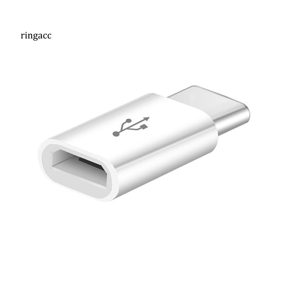 Đầu chuyển đổi ổ cắm micro USB sang giắc cắm Type C OTG cho điện thoại Android