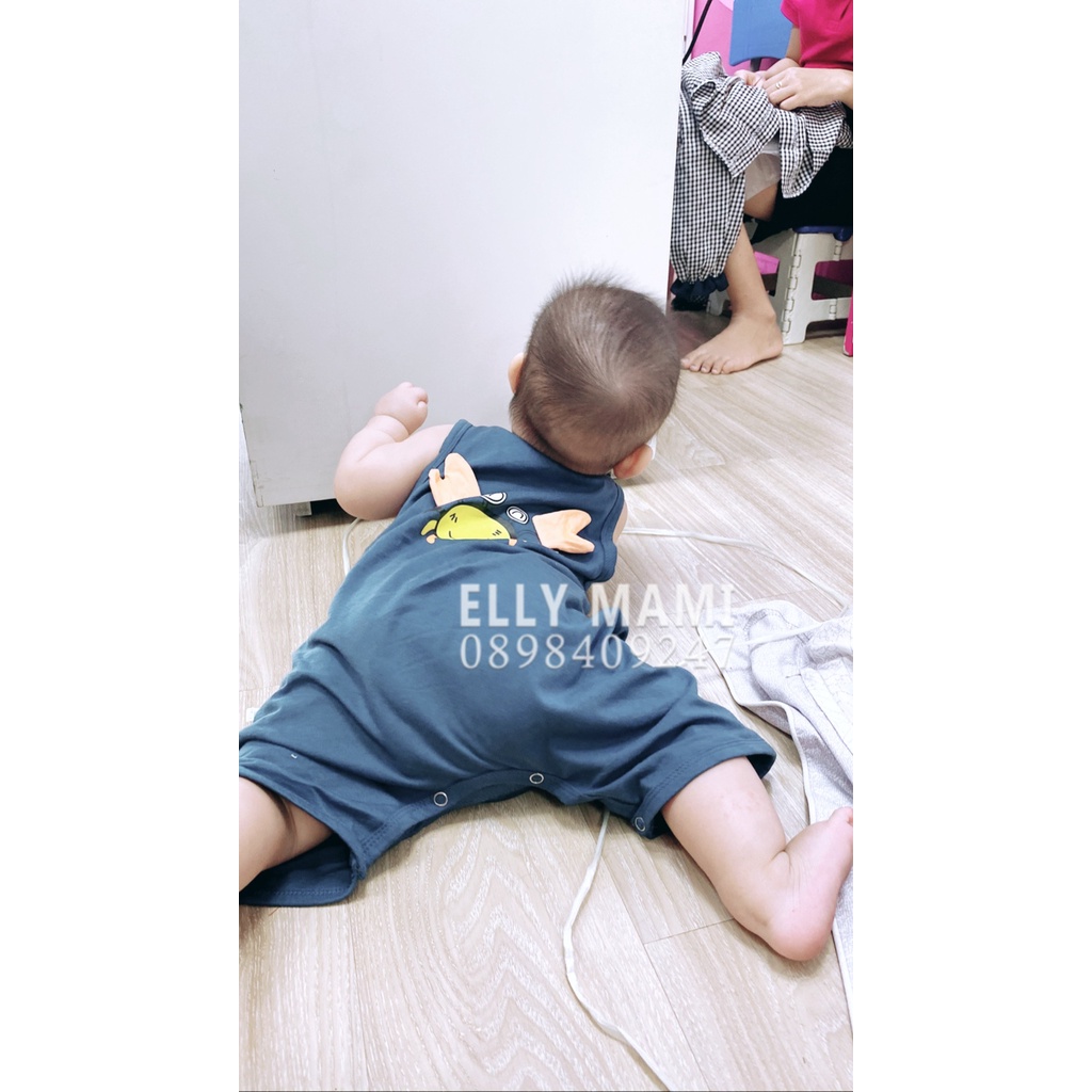 ( 4kg - 11kg ) Body Suit Cua Sau Lưng Thiết Kế Cao Cấp ( Kèm Ảnh Thật )