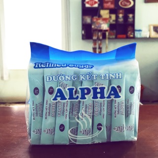 Đường que tinh luyện Alpha cao cấp (1 gói x 360g)