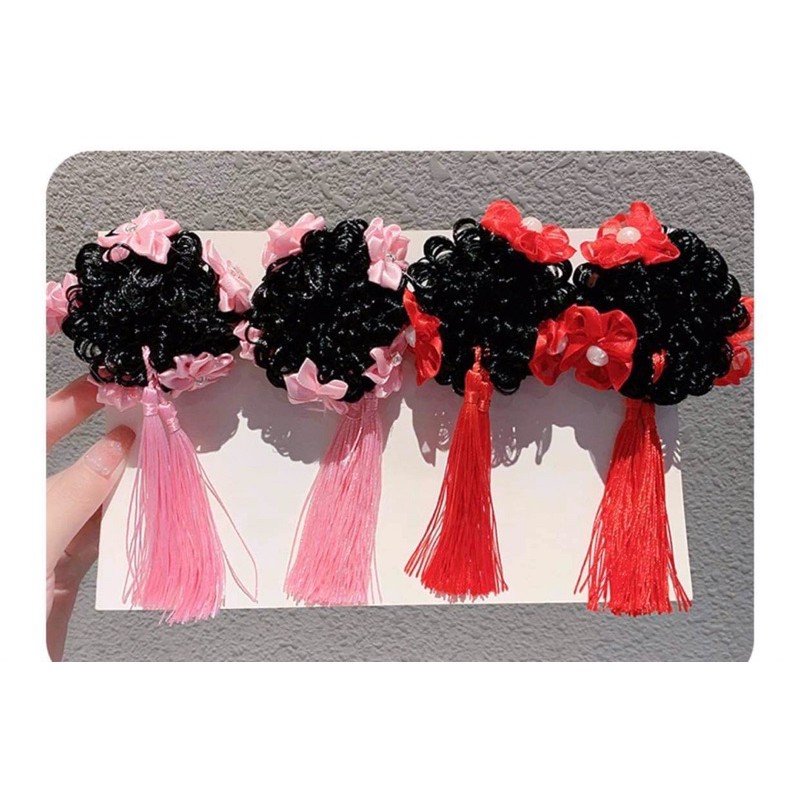 Tóc giả búi 🥰FREESHIP🥰 búi na tra tua rua cho bé siu cute