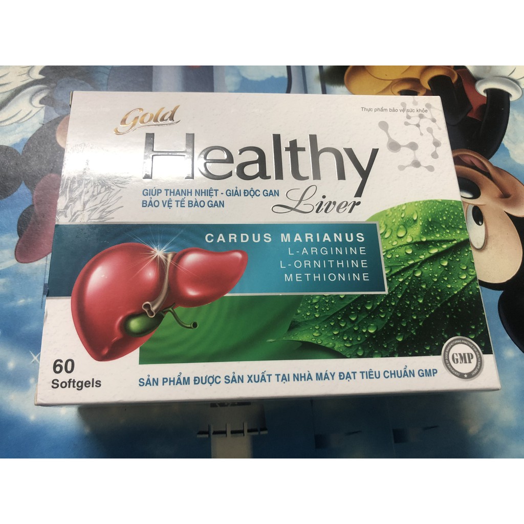 GOLD HEALTHY LIVER giúp thanh nhiệt- giải độc- bảo vệ tế bào gan, Bổ gan | BigBuy360 - bigbuy360.vn