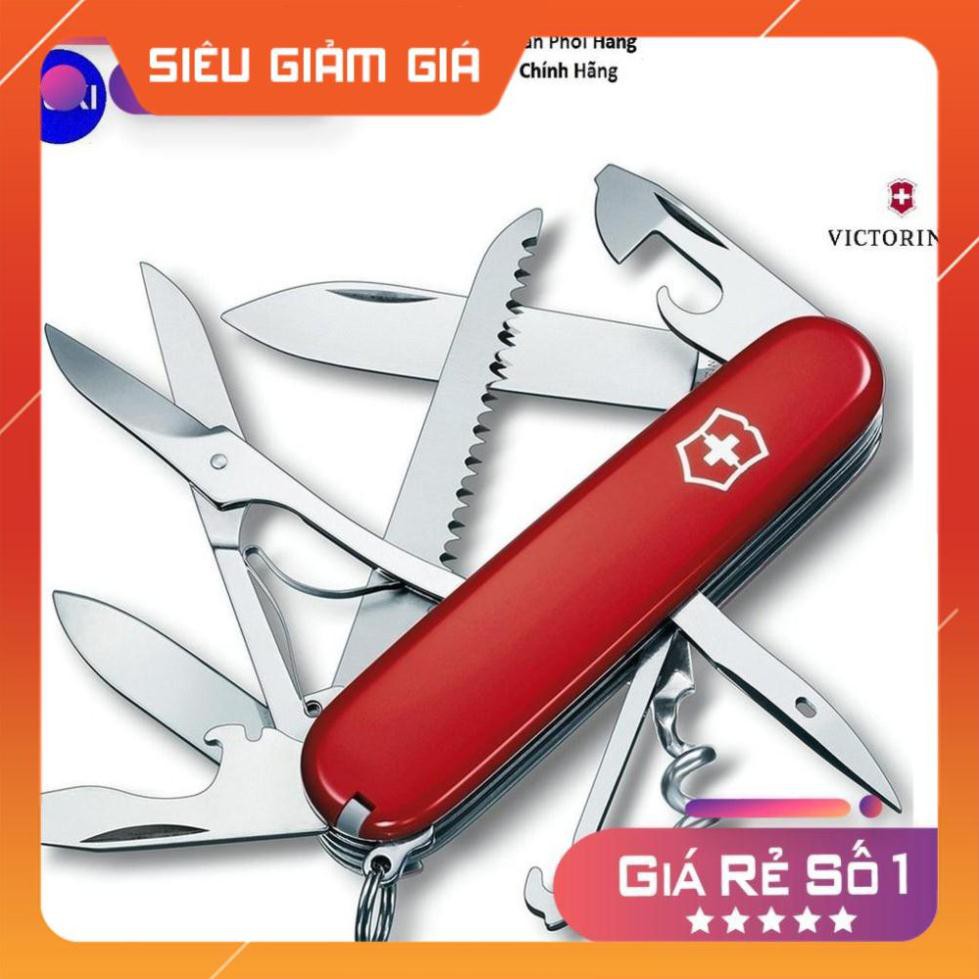 [New 2021] Dụng cụ đa năng Victorinox - Huntsman màu đỏ ⚜️Hàng Authentic⚜️