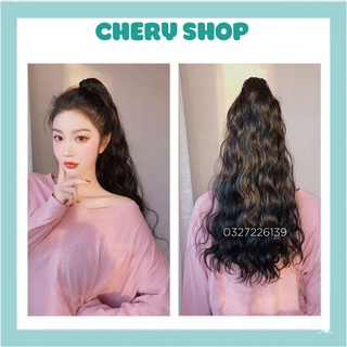 Tóc giả ngoạm xù mì 💄FREESHIP💄 Tóc ngoạm kẹp cao cấp
