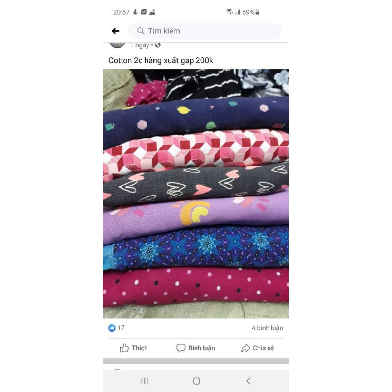 vải của hà