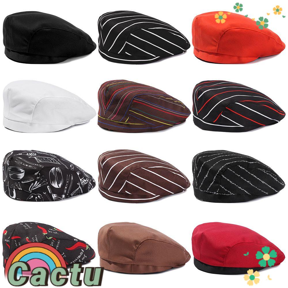 Mũ Nồi Bằng Cotton Hình Tròn Dùng Cho Phục Vụ Quán Cà Phê