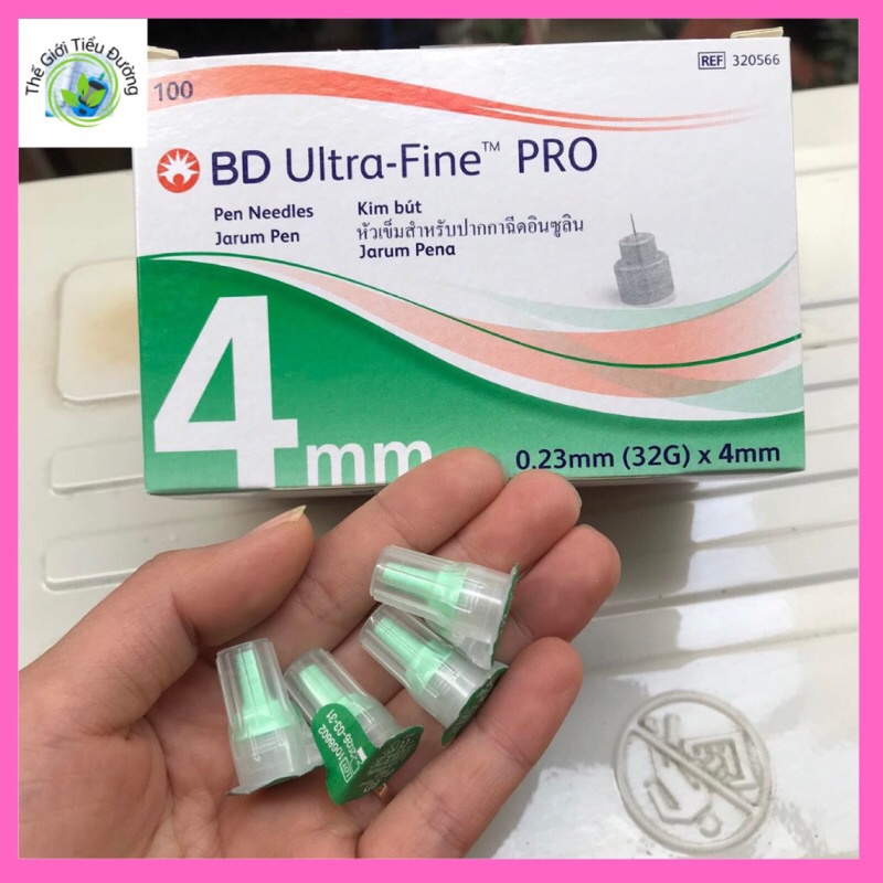 Đầu kim BD Ultra Fine Pro lắp bút tiêm tiểu đường