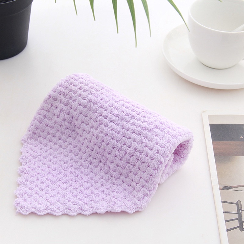 Set 10 cái khăn lau tay ,lau mặt siêu mềm mịn kt 35x35cm 898