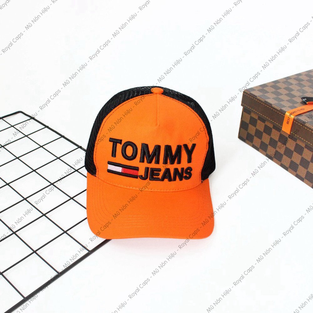 Mũ Lưỡi Trai Nón Lưỡi Trai Lưới Nam Nữ tommy hilfiger Vải Kaki Nón Kết - Royal Caps