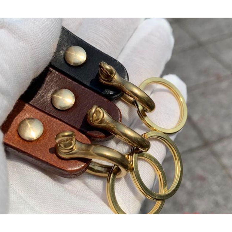 Husqvarna Vintage Motorcycle Leather Keychain Vitpilen Svartpilen401 Leather Key Pendant