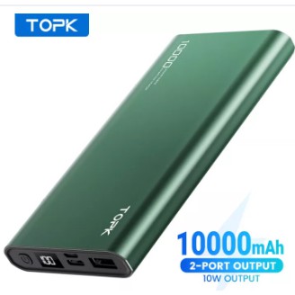 Pin Dự Phòng TOPK I1006P 18W QC3.0 10000mAh Sạc Nhanh Hiển Thị Điện Tử