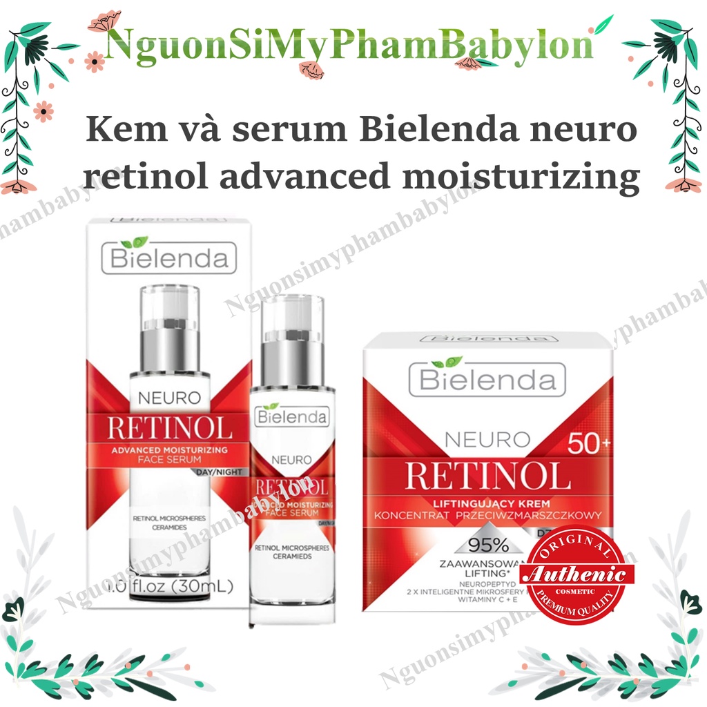 BIELENDA KEM / SERUM CH.ỐNG LÃO HÓA RETINOL