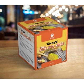 (Hàng Độc Quyền)Viên nghệ sữa ong chúa Bình An- Thực Phẩm Bảo Vệ Sức Khỏe - Chính Hãng