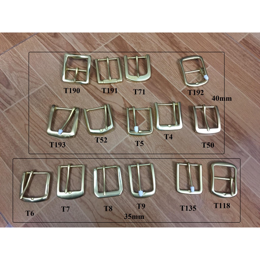 Mặt dây lưng đồng đúc