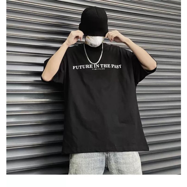 Áo thun ❤có size tay lỡ có size unisex FUTURE IN THE PAST