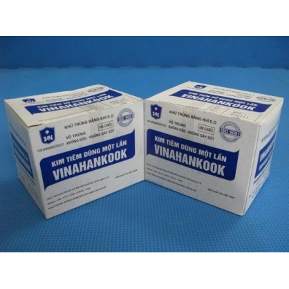 Kim tiêm Vinahankook các số( Hộp 100 )