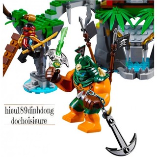 Mô Hình LEGO Ninjago 70604 - Đảo Nhện Độc