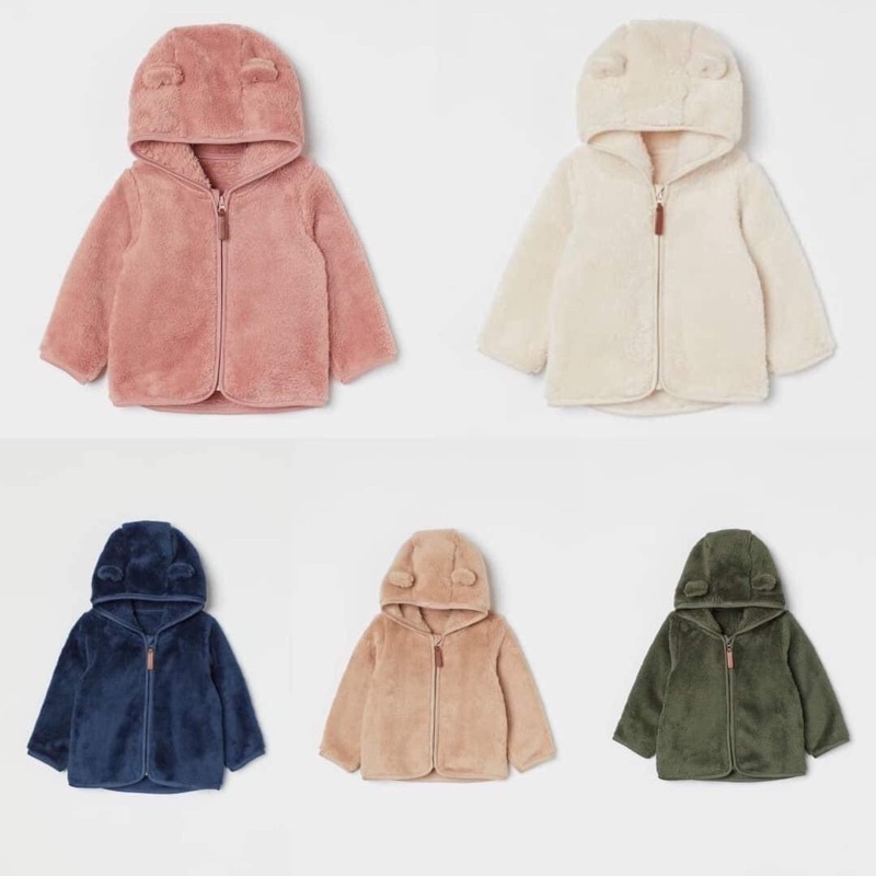 áo lông gấu hm cho bé