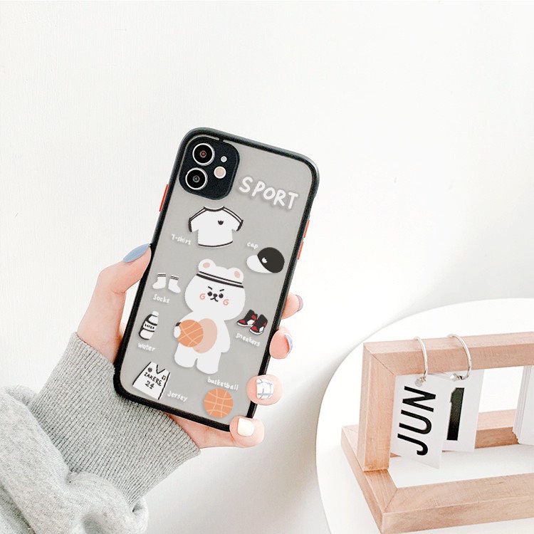 Ốp lưng nhám viền nổi iphone 12 PRO MAX