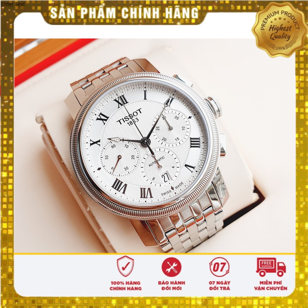 Đồng hồ nam chính hãng Tissot Bridgeport Chronograph Model:T097.427.11.033.00 - Máy cơ tự động - Kính Sapphire