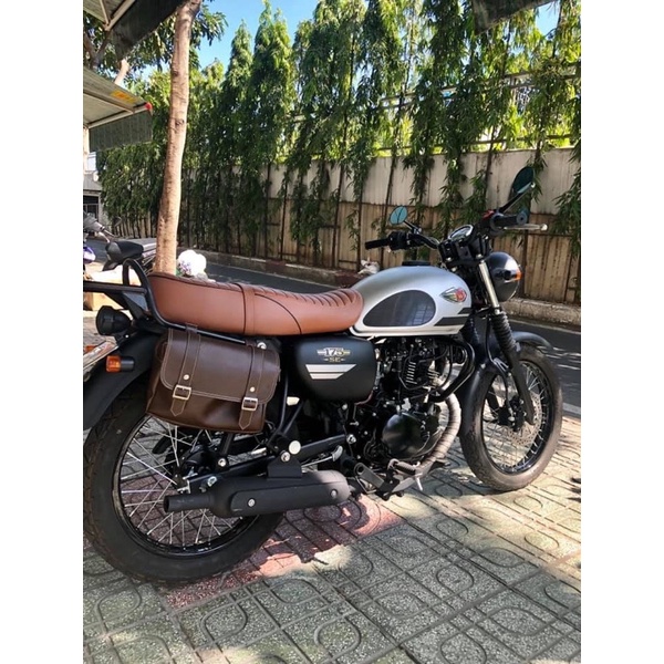 Túi treo xe Kawasaki W175, Kawasaki, W175, tui treo xe