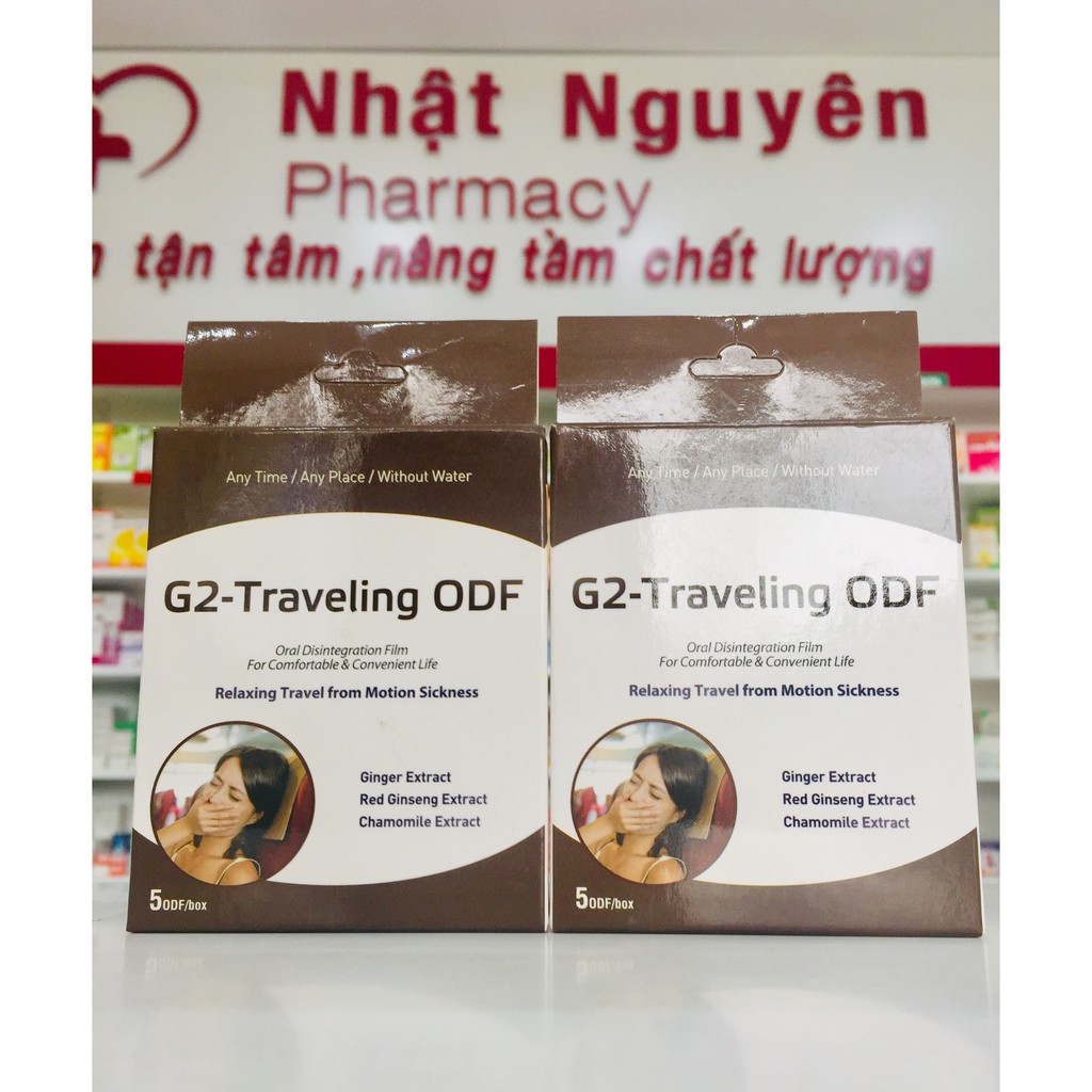 G2 - TRAVELING ODP - Miếng ngậm chống say xe