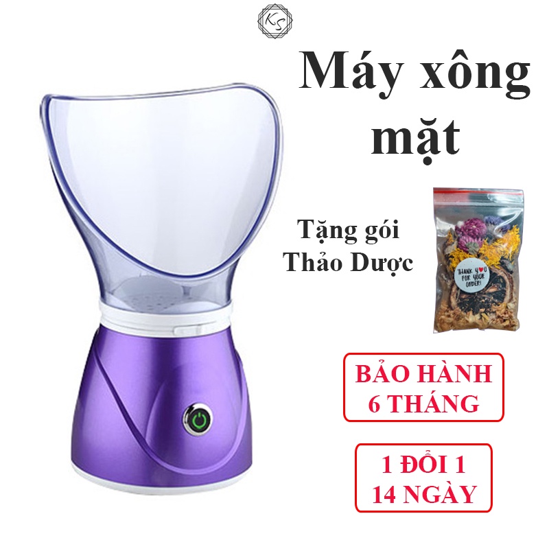 Máy xông mặt mini thảo dược hoa quả nóng xông hơi mũi thông minh