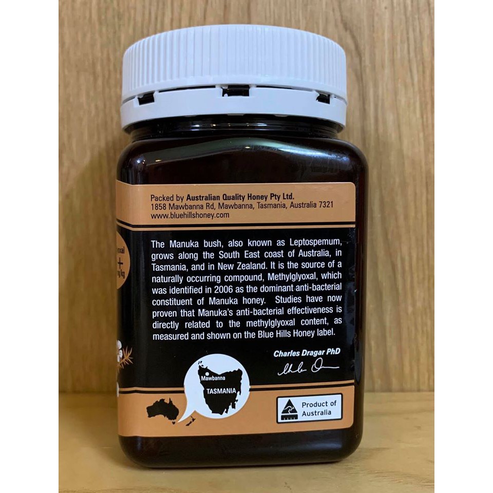 Mật ong Tasmanian Manuka Honey 500g của Úc