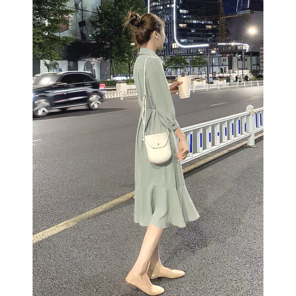 Đầm Maxi Đuôi Cá Sơ MI 4 Màu - DM811 | BigBuy360 - bigbuy360.vn