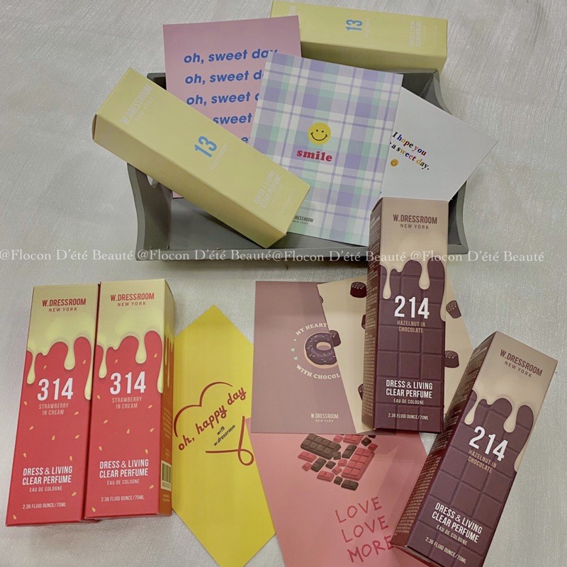 [Mã SKAMLTS7 giảm 10% đơn 150K] Xịt thơm quần áo W.Dressroom 70ml | Thế Giới Skin Care