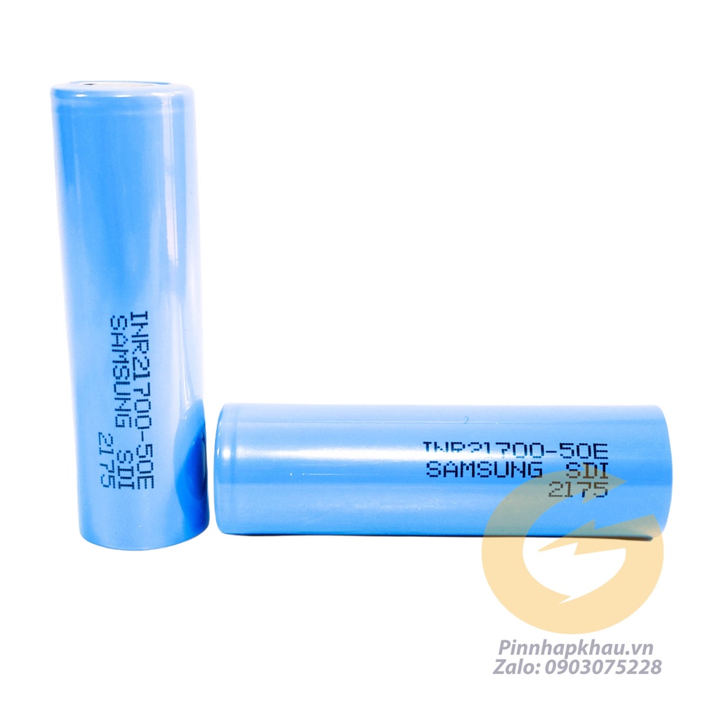 [P45] Pin 21700 Samsung 50E SS50E mới 100% 5000mah xã 20A dùng làm sạc dự phòng, khoan, vap