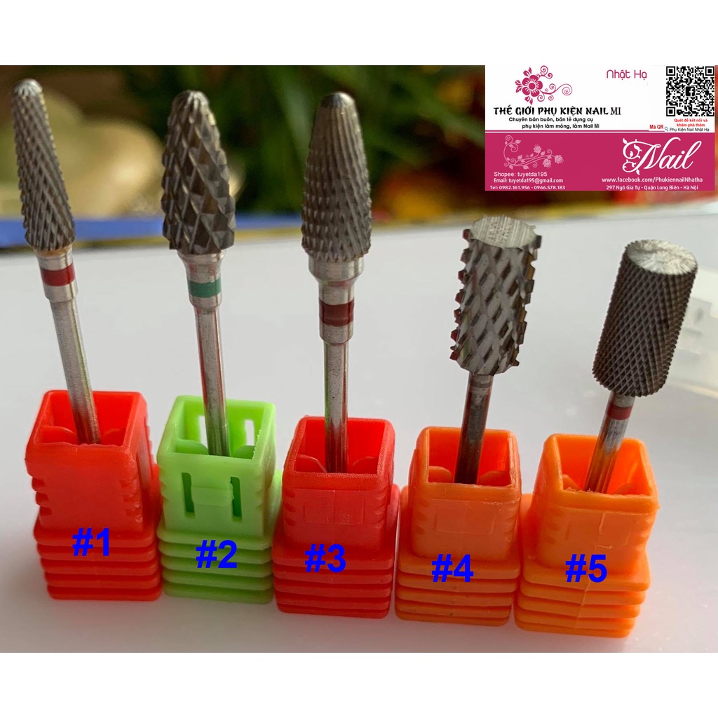 Đầu Mài Titan Mài Móng Cực Thích - Lẻ 1 Cái