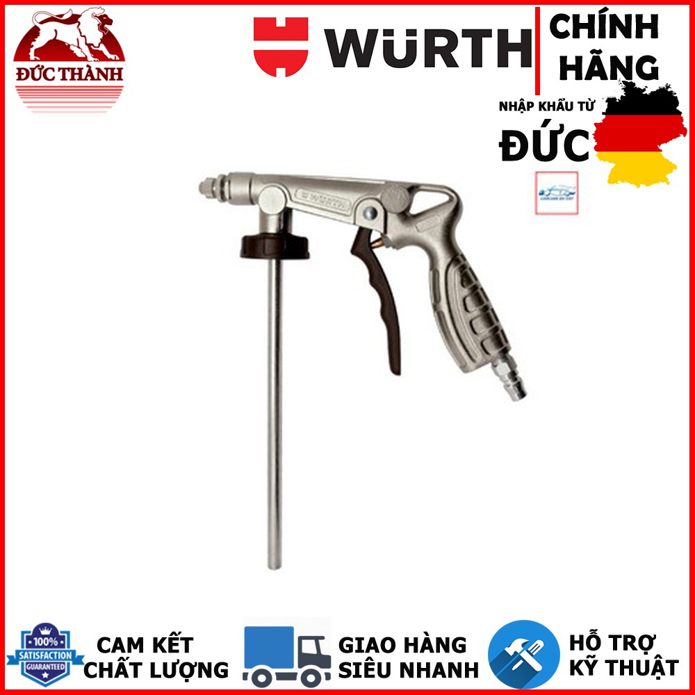 Súng phun phủ gầm Wurth Underbody Protection Gun 08911060 ducthanhauto