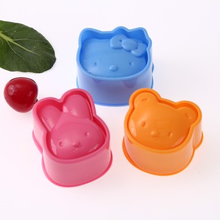 Set 3 khuôn làm cơm bento cho bé ăn dặm