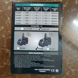 Bơm Periha PD 6200 ( 2700 lit)
